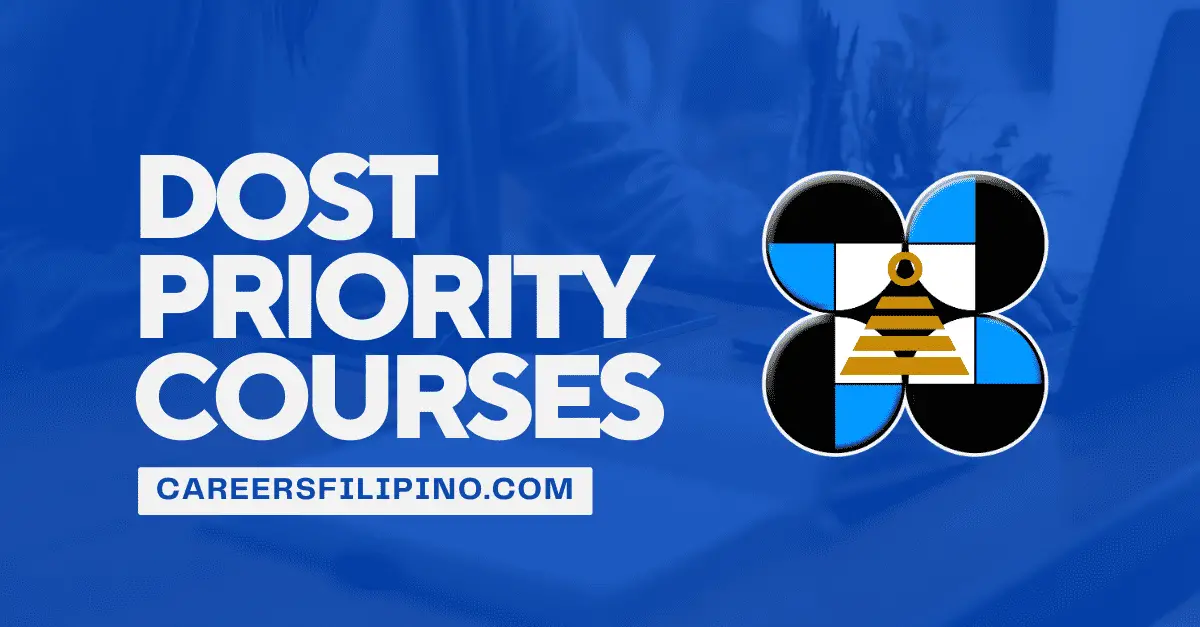 DOST Priority Courses for DOST Scholarship