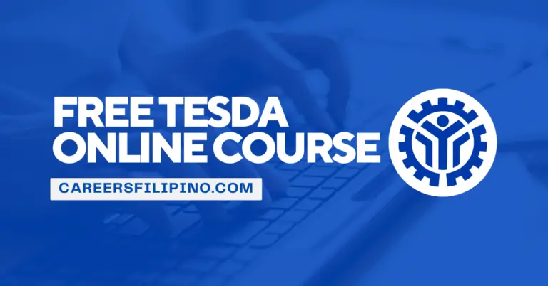 TESDA Online Courses – Free Enrollment | TESDA Online Program