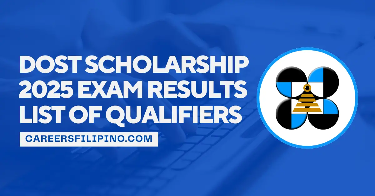 DOST Scholarship Exam Results 2025-2026 List of Qualifiers