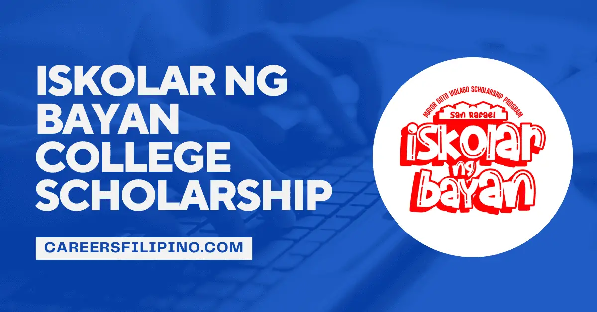 Mayor Cipriano D. Violago Jr Scholarship - Iskolar ng Bayan, San Rafael